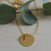 Collier Médaillon Dentelle