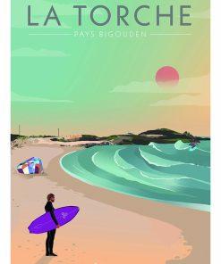 Affiche La Torche - Pays Bigouden