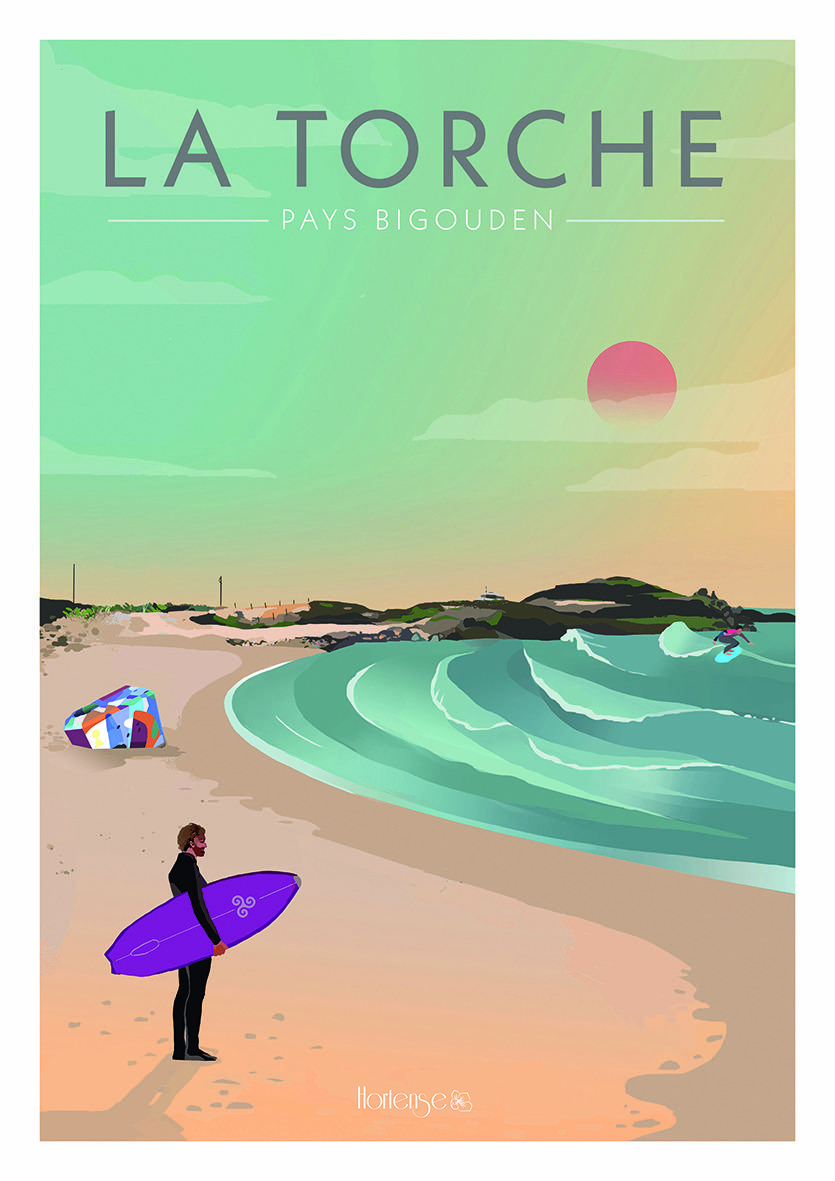Affiche La Torche - Pays Bigouden