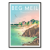 Affiche Fouesnant - Beg Meil