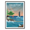 Affiche Phare des Perdrix - Loctudy