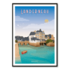 Affiche Landerneau - Pont de Rohan