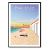 Affiche Port-Louis - La Grande Plage