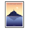 Affiche Le Mont-Saint-Michel
