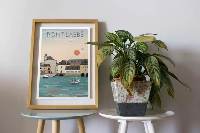 Affiche Pont l'Abbé - Pays Bigouden – Image 2