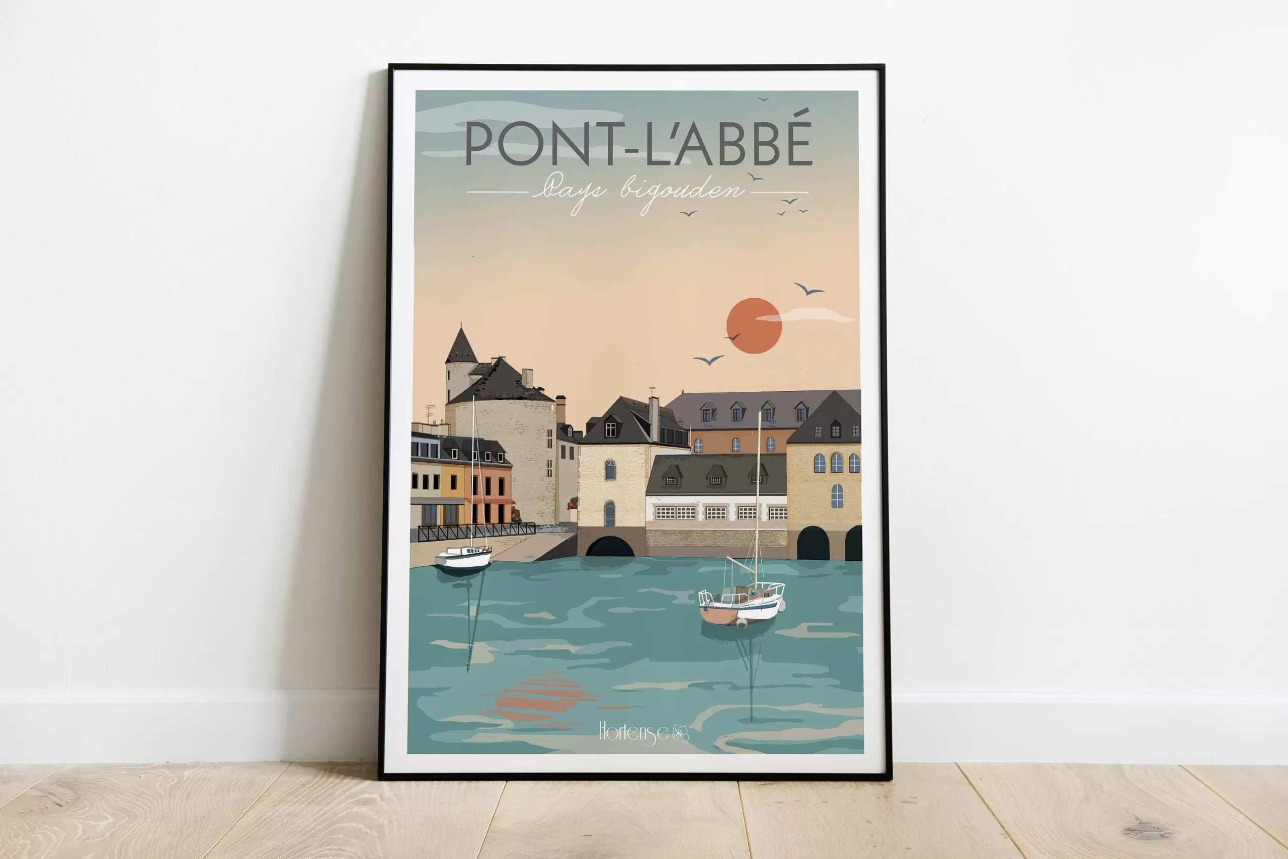 Affiche Pont l'Abbé - Pays Bigouden – Image 3