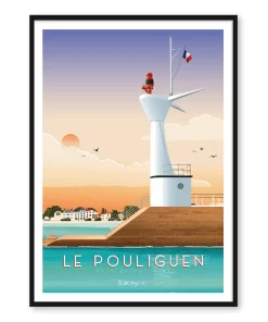 Affiche Le Pouliguen - Pays de la Loire