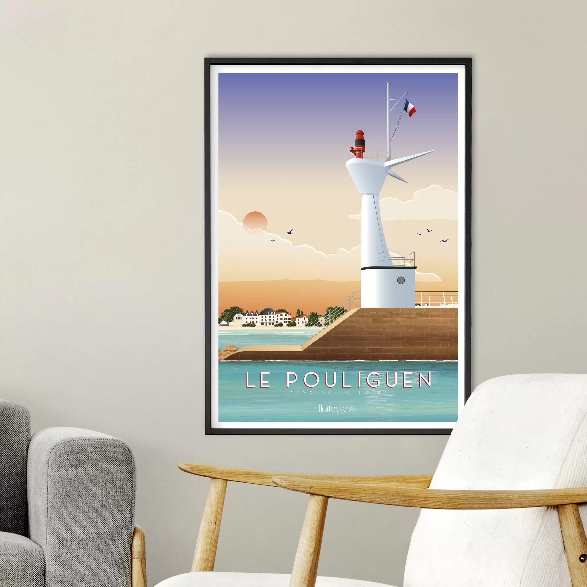 Affiche Le Pouliguen - Pays de la Loire – Image 2