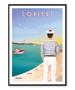 Affiche Lorient - Marin