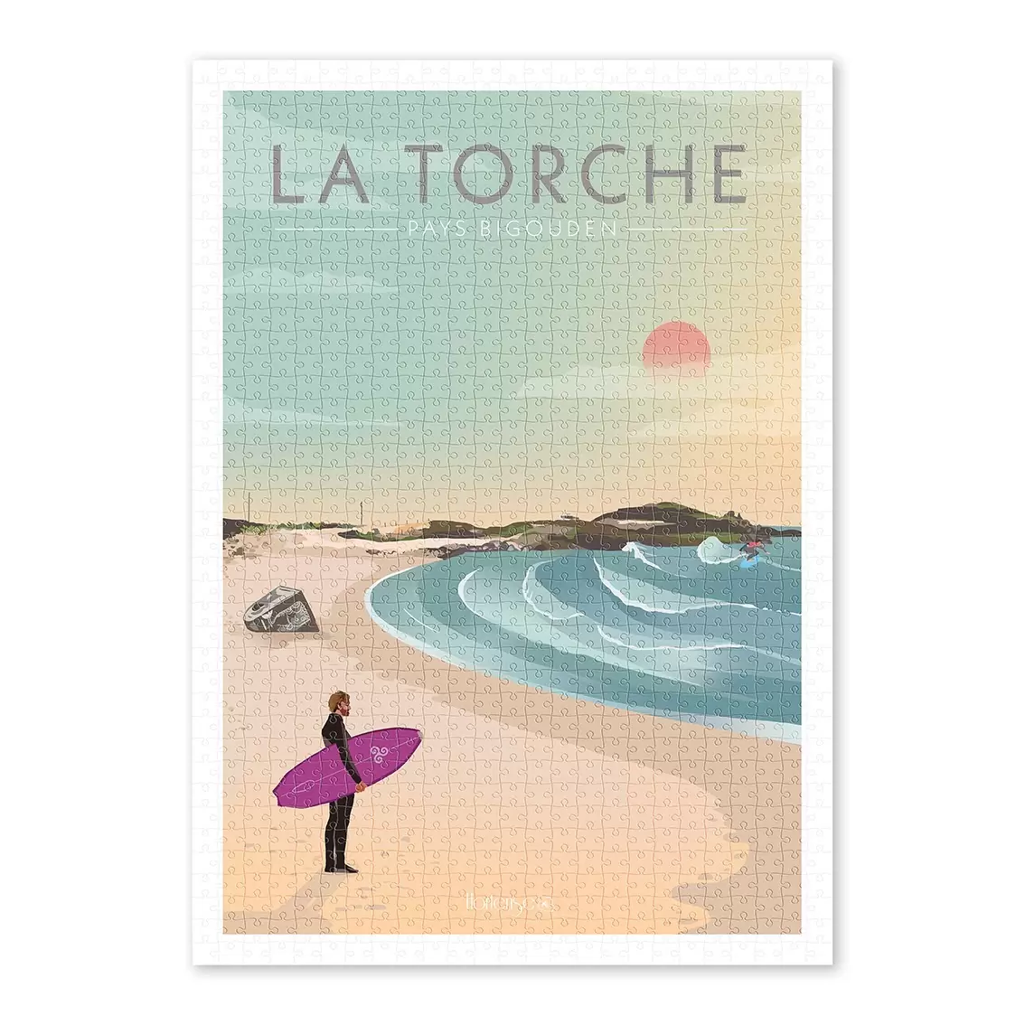 Puzzle La Torche - Pays Bigouden 1000 pièces – Image 2