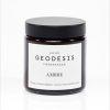 Bougie Géodesis parfumée nature Ambre