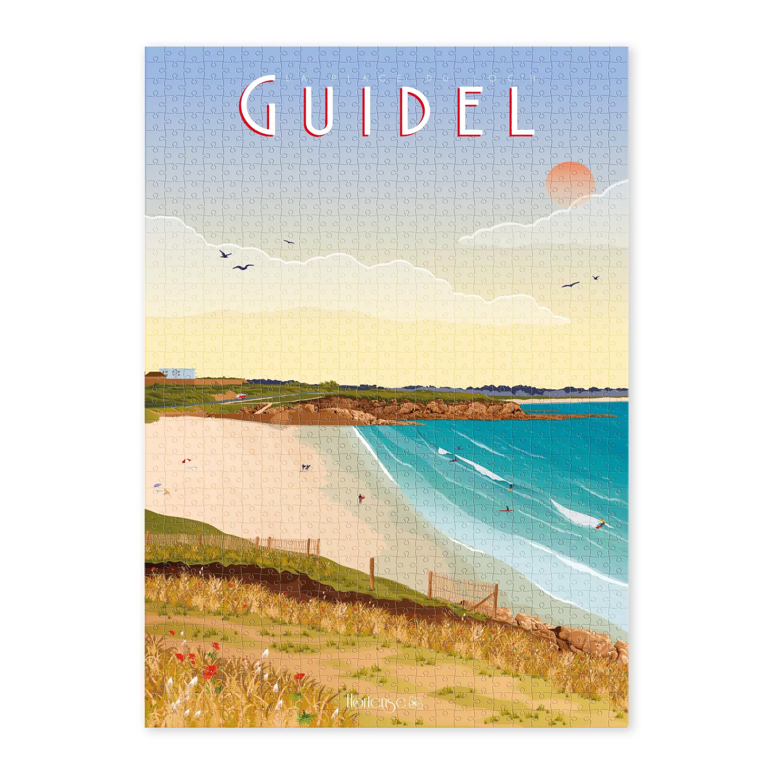 Puzzle Guidel – La plage du Loc’h – Image 2