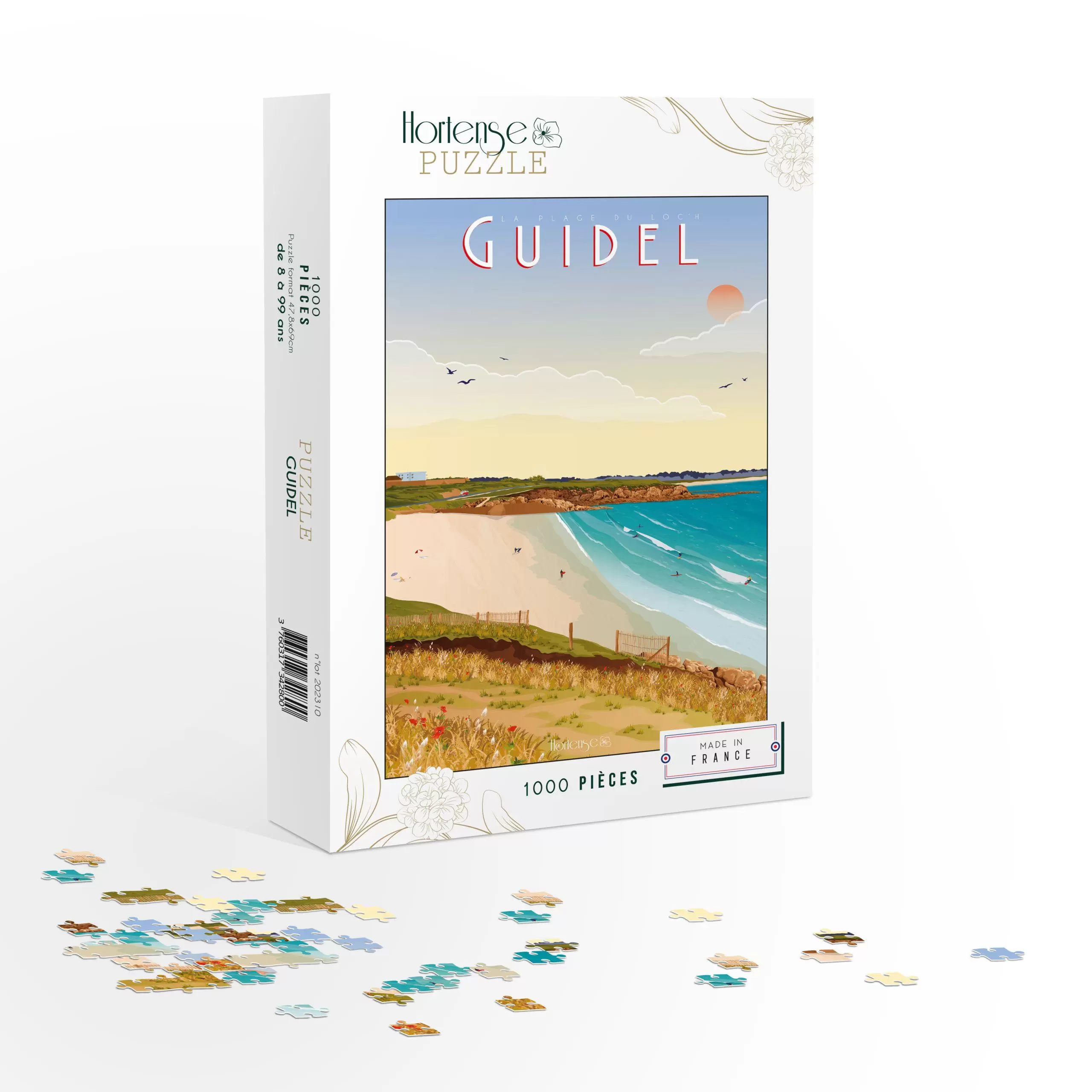 Puzzle Guidel – La plage du Loc’h