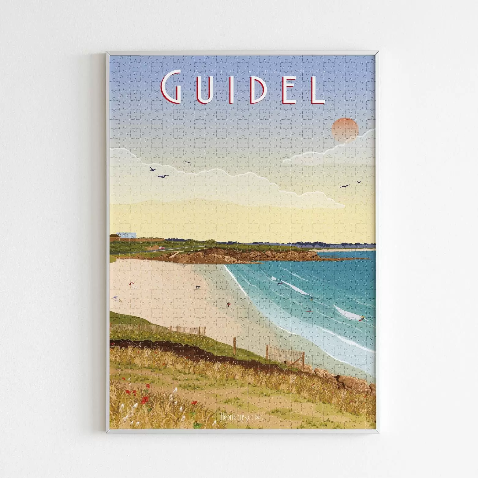 Puzzle Guidel – La plage du Loc’h – Image 3