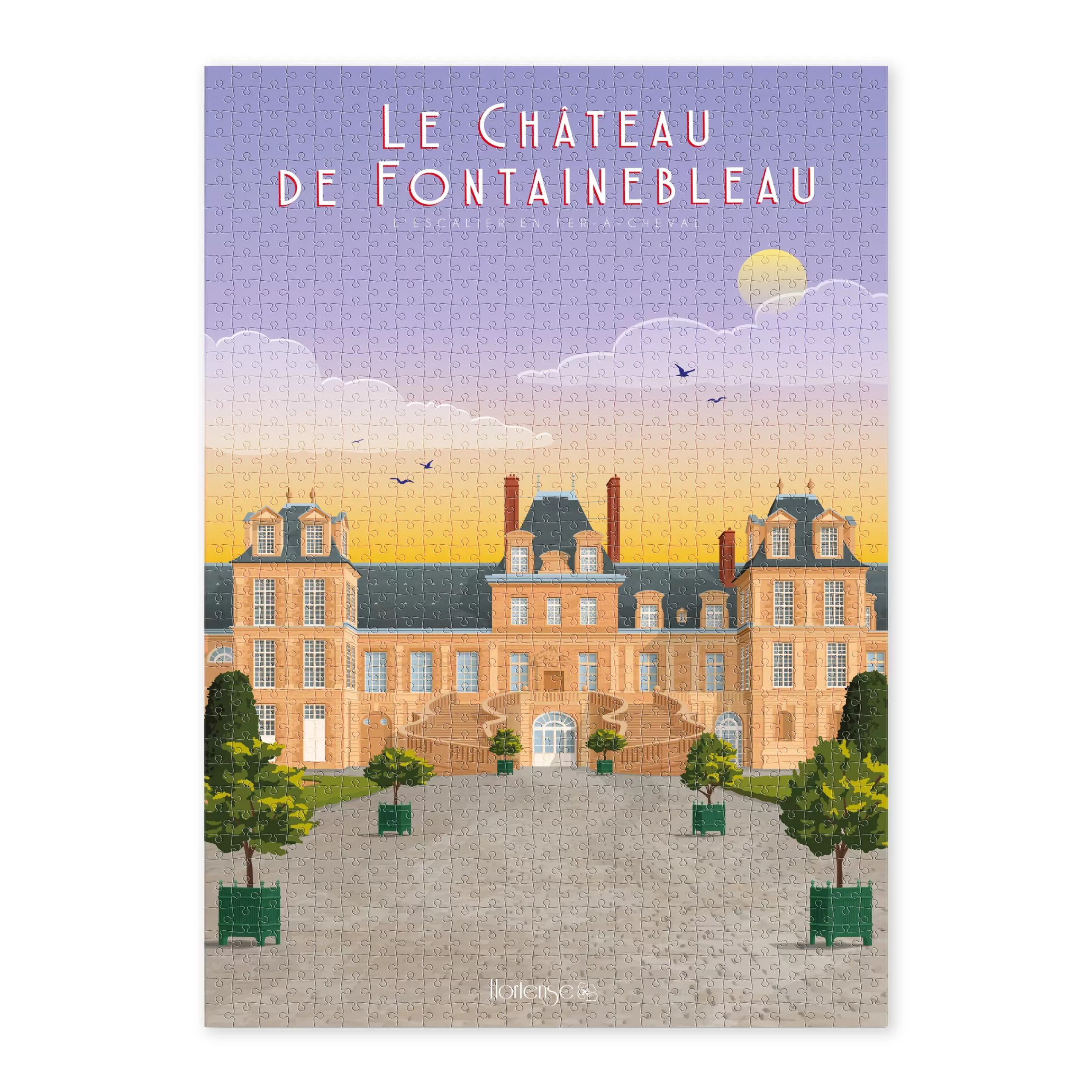 Puzzle Le château de Fontainebleau vu de l'escalier – Image 3