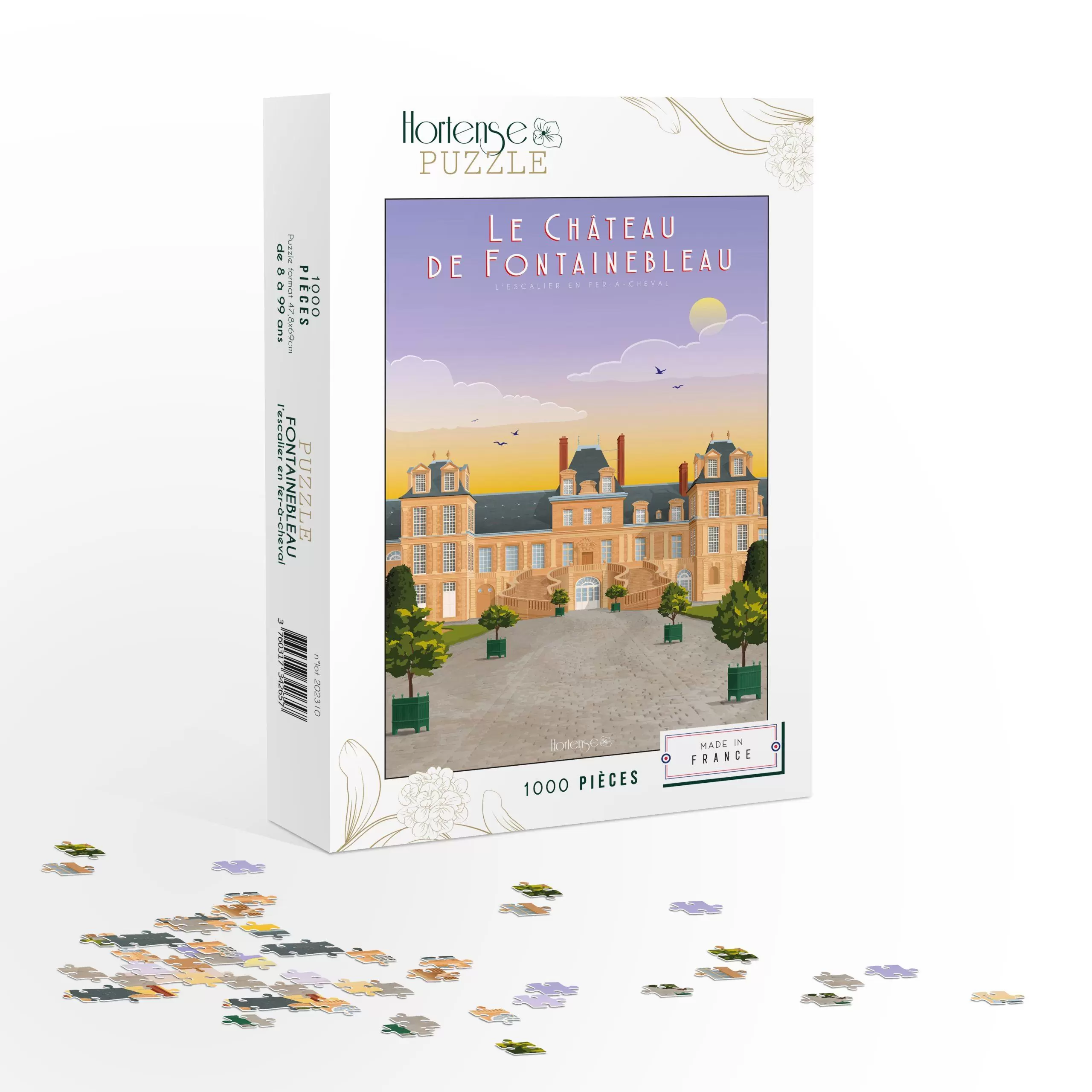 Puzzle Le château de Fontainebleau vu de l'escalier