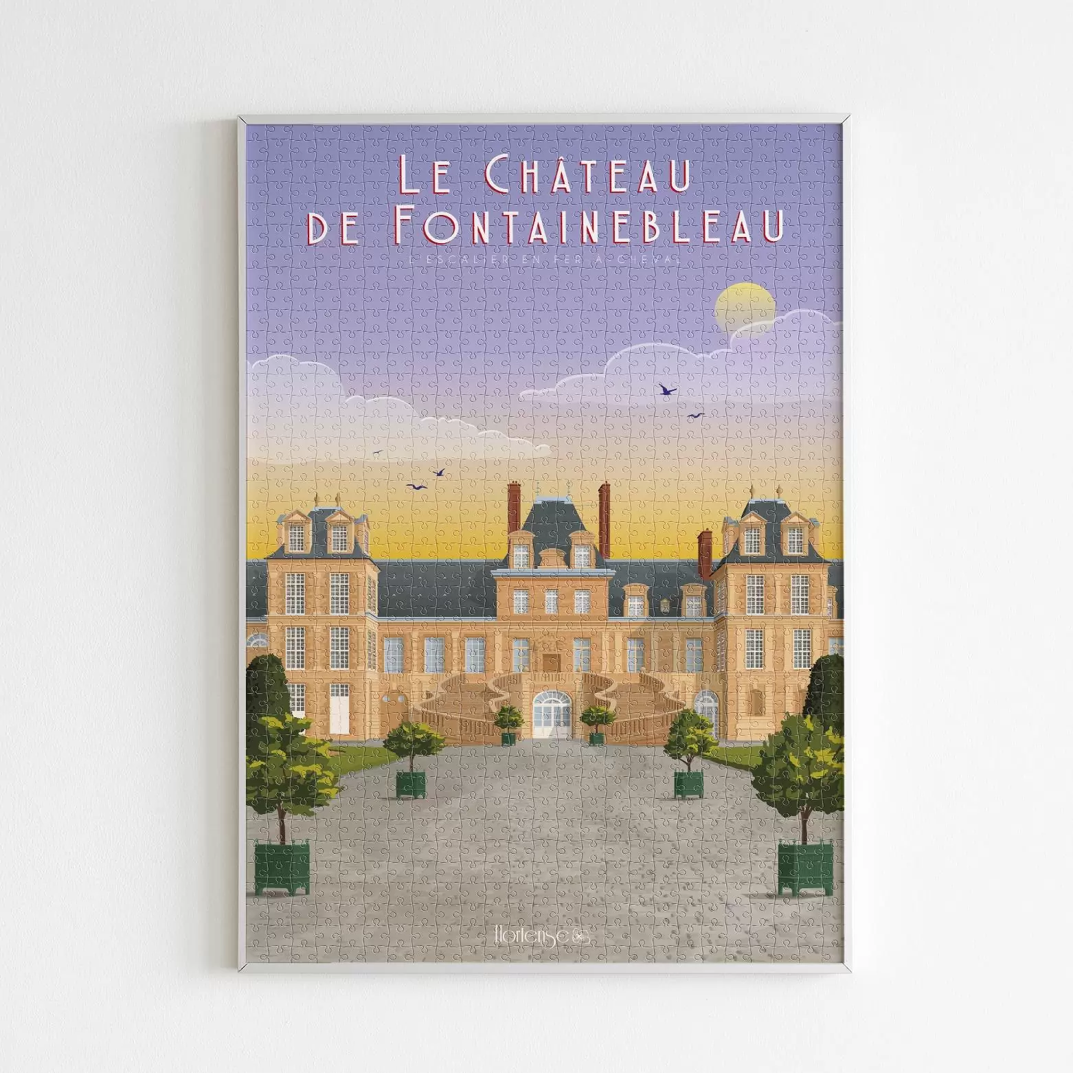Puzzle Le château de Fontainebleau vu de l'escalier – Image 2