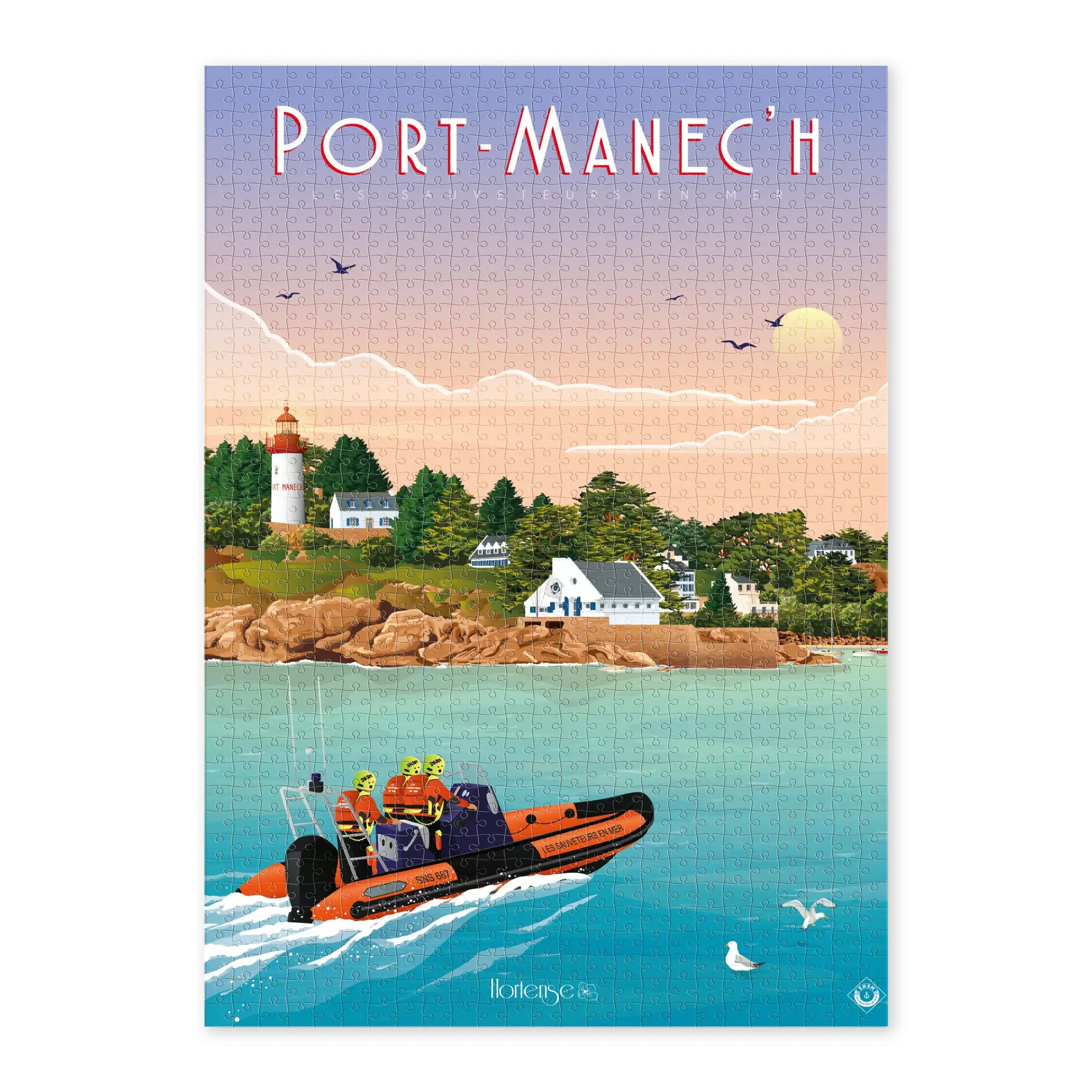 Puzzle Port-Manec’h – Les sauveteurs en mer – Image 2