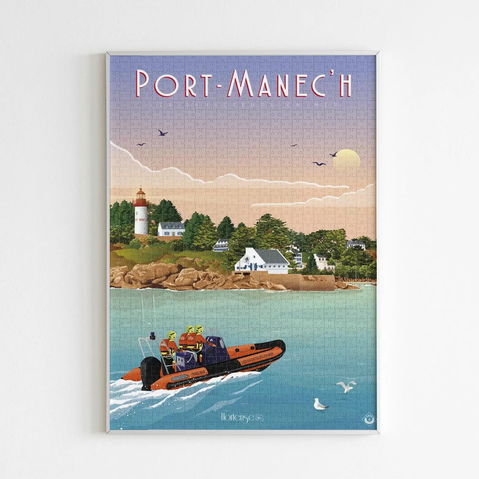 Puzzle Port-Manec’h – Les sauveteurs en mer – Image 3