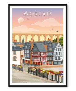 Affiche Morlaix - Finistère