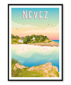 Affiche Névez - L'anse de Rospico