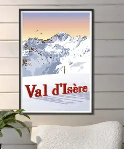 Affiche Val d'Isère